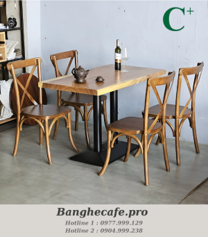 Bộ bàn ghế cafe HO-GMTBBA172