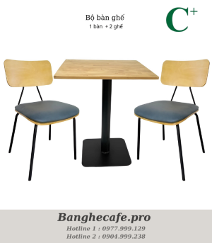 Bộ bàn ghế cafe HO-GMTCBCF213