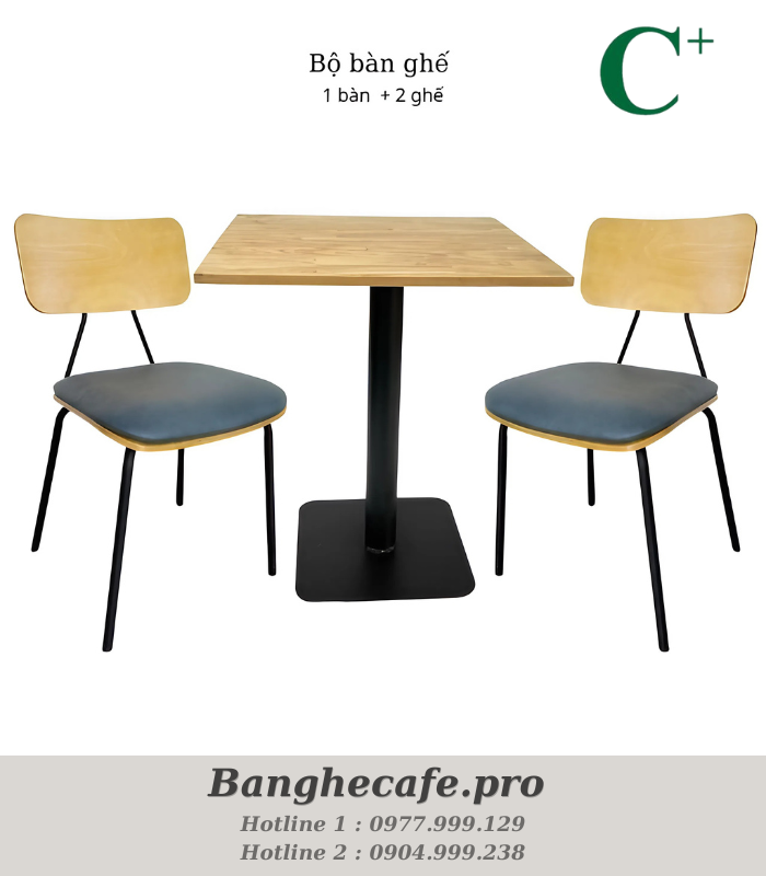 Bộ bàn ghế cafe HO-GMTCBCF213