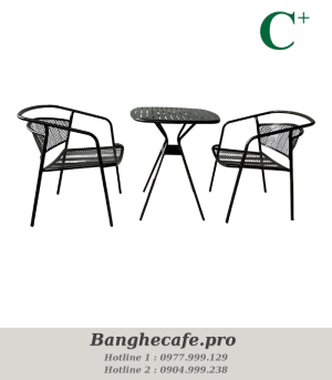 Bộ bàn ghế cafe HO-GMTCBCF221