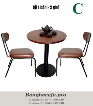 Bộ bàn ghế cafe HO-GMTCBCF223