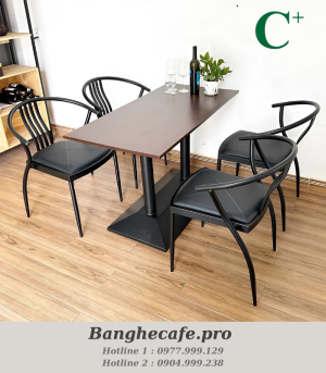 Bộ bàn ghế cafe HO-GMTCBCF240