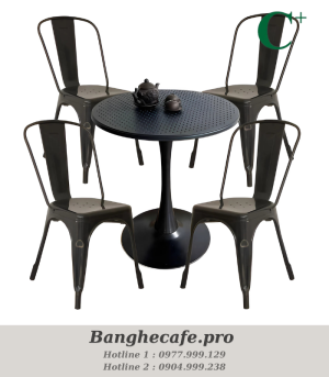 Bộ bàn ghế cafe HO-GMTCBCF254