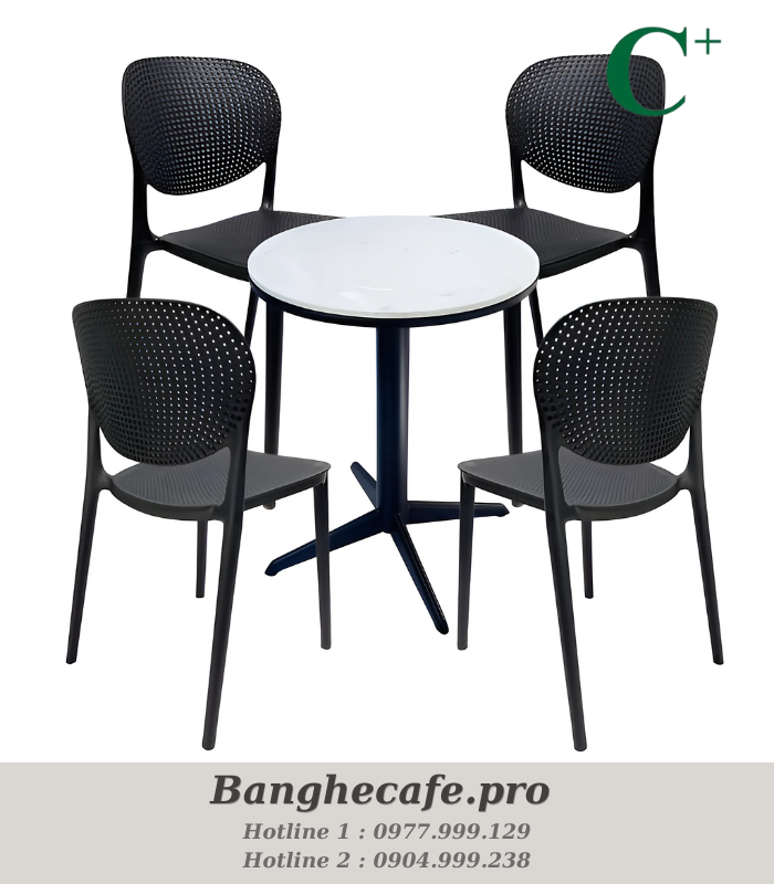 Bộ bàn ghế cafe HO-GMTCBCF255