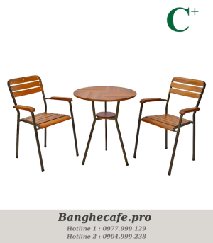 Bộ bàn ghế cafe HO-GMTCBCF256