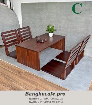 Bộ bàn ghế cafe HO-GMTCBCF259