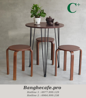 Bộ bàn ghế cafe HO-GMTCBCF270
