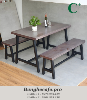 Bộ bàn ghế cafe HO-GMTCBCF276