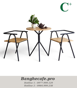 Bộ bàn ghế cafe HO-GMTCBCF279