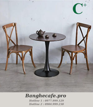 Bộ bàn ghế cafe HO-GMTCBCF312