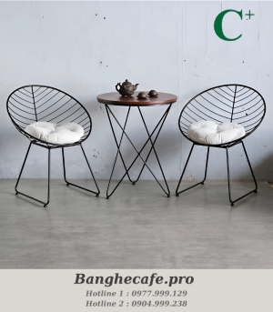 Bộ bàn ghế cafe HO-GMTCBCF313
