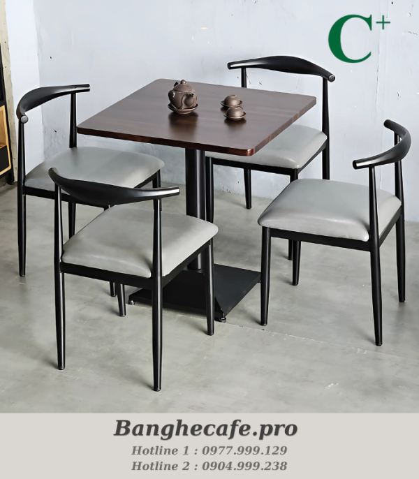 Bộ bàn ghế cafe HO-GMTCBCF319