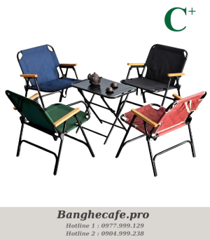 Bộ bàn ghế cafe HO-GMTCBCF323