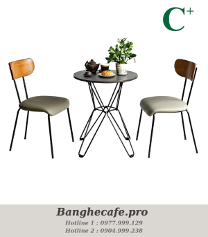 Bộ bàn ghế cafe HO-GMTCBCF337