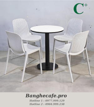 Bộ bàn ghế cafe HO-GMTCBCF344