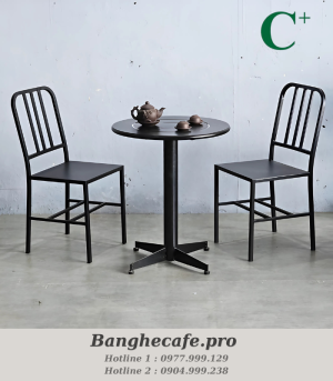 Bộ bàn ghế cafe HO-GMTCBNT009