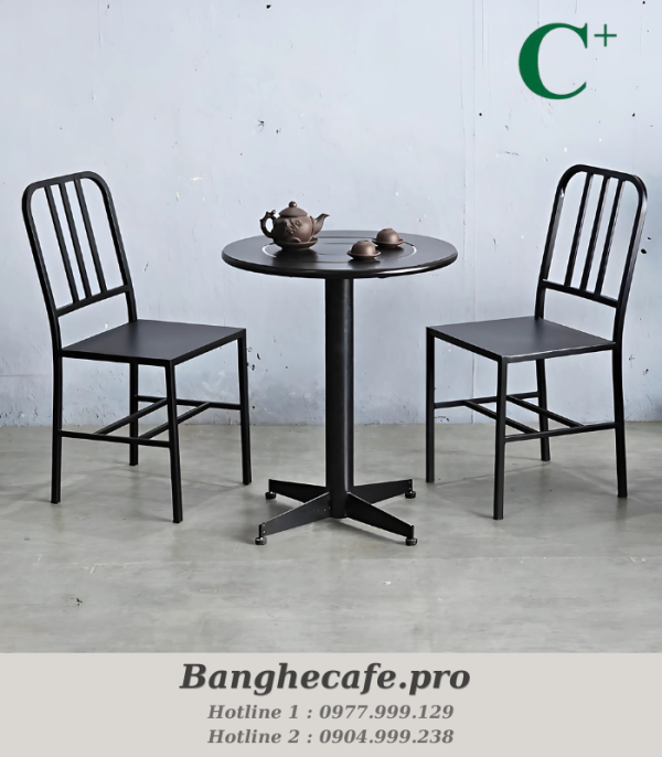 Bộ bàn ghế cafe HO-GMTCBNT009