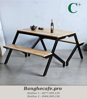 Bộ bàn ghế cafe HO-GMTGBD043