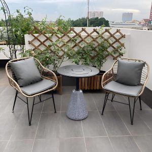 Bộ bàn ghế cafe HO-GMTCBCF298