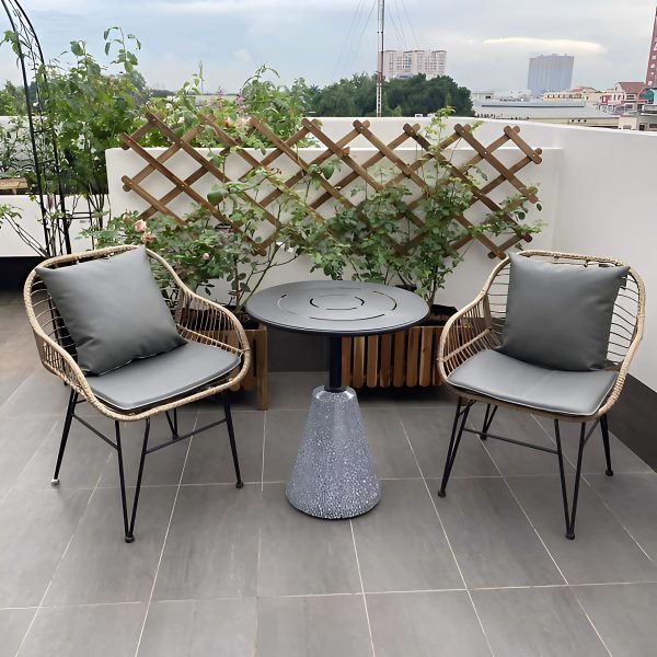 Bộ bàn ghế cafe HO-GMTCBCF298